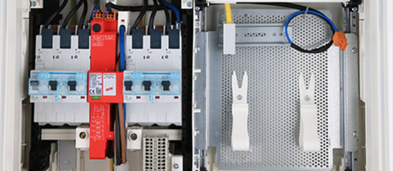 Hausanschluss, Zähler und Unterverteiler bei Elektroinstallation R. Mittag GmbH in Großkmehlen