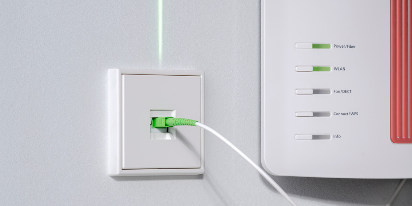 Die neuen Glasfaser-Anschlussdosen bei Elektroinstallation R. Mittag GmbH in Großkmehlen