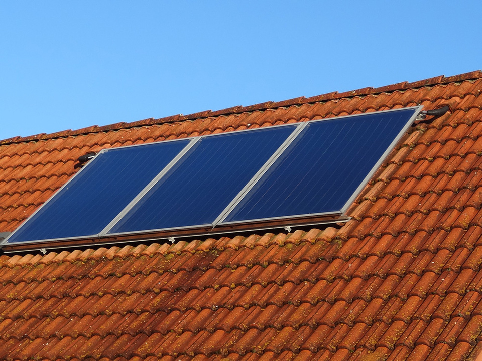 Solar Thermie bei Elektroinstallation R. Mittag GmbH in Großkmehlen